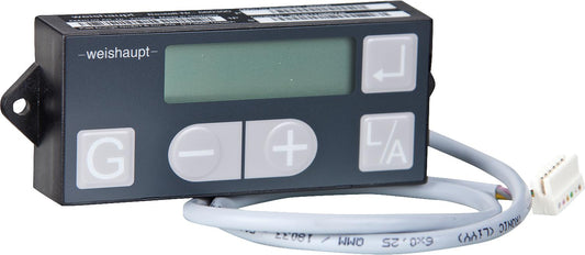 Display with membrane keypad type AM20.02 Weishaupt 600 481 replaces 600 300