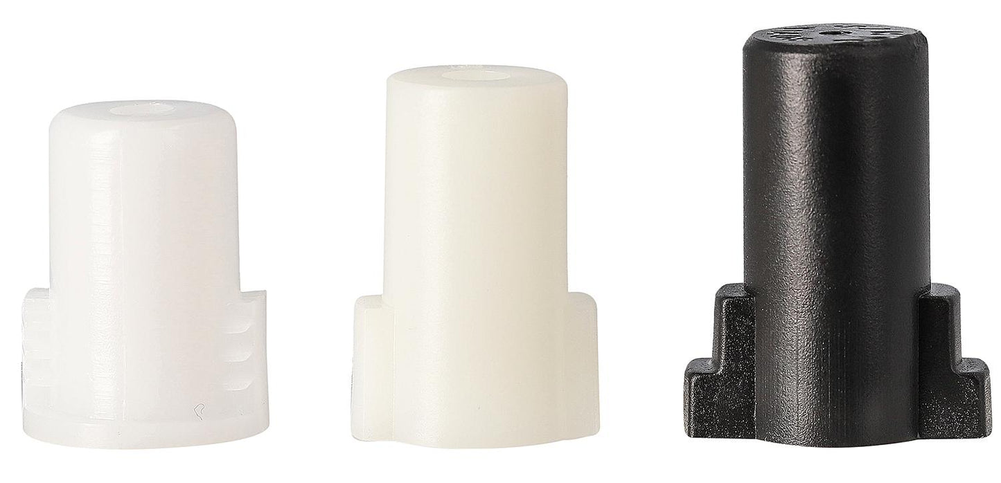 Single-surface, three-piece clutch set