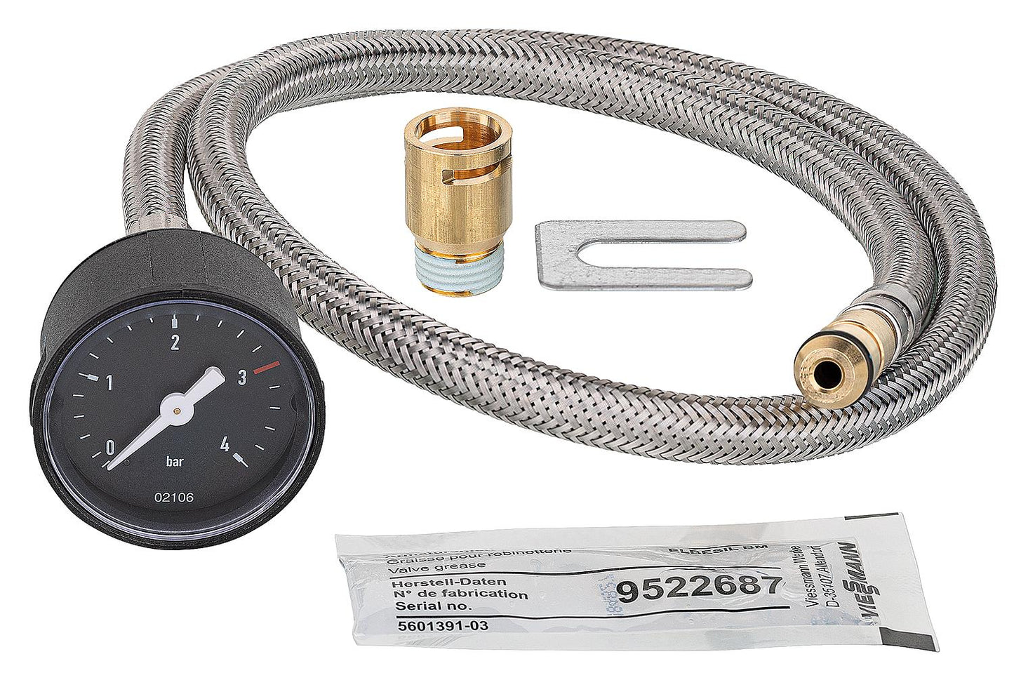 Manometer und Muffe Viessmann 7822943