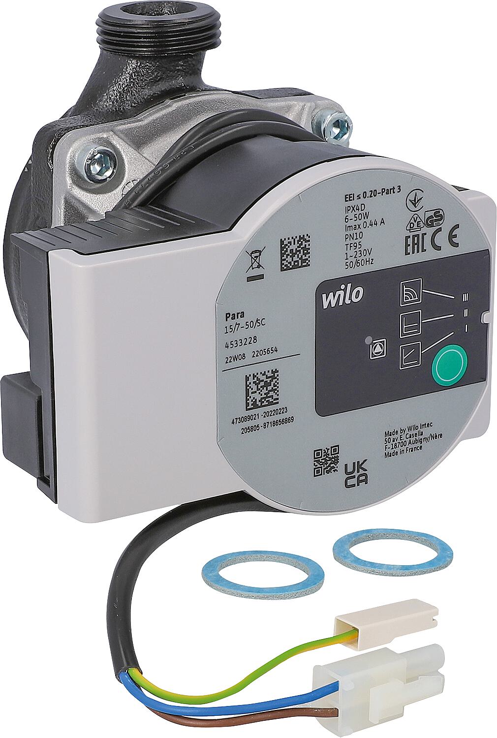 Circulating pump Para 7MRS9H, Junkers 8738901565