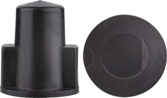 Couplings 1-sided 8 mm black