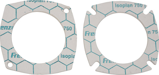 Flange gasket set 143 x 143 x 6 mm consisting of 2 gaskets