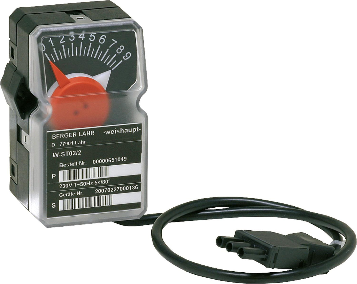 Stellantrieb W-ST02/2 für WL10-C/D