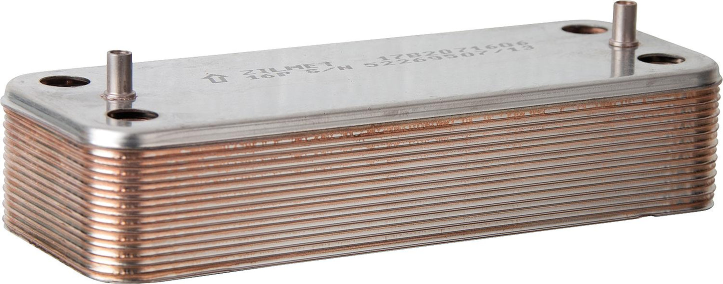 Plattenwärmetauscher Brauch- wassererwärmung elco Duatron