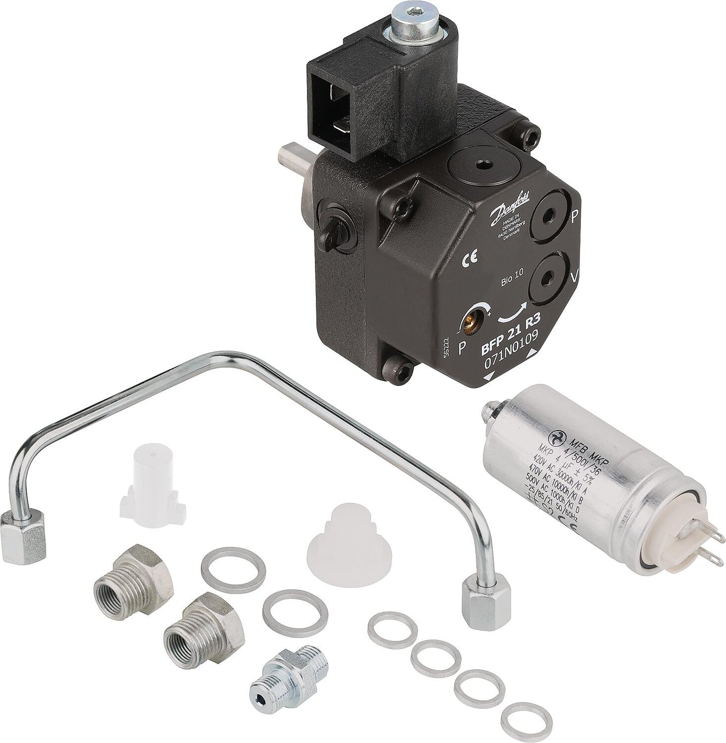 Conversion kit for Nova 2 without dropless suspension, with pump