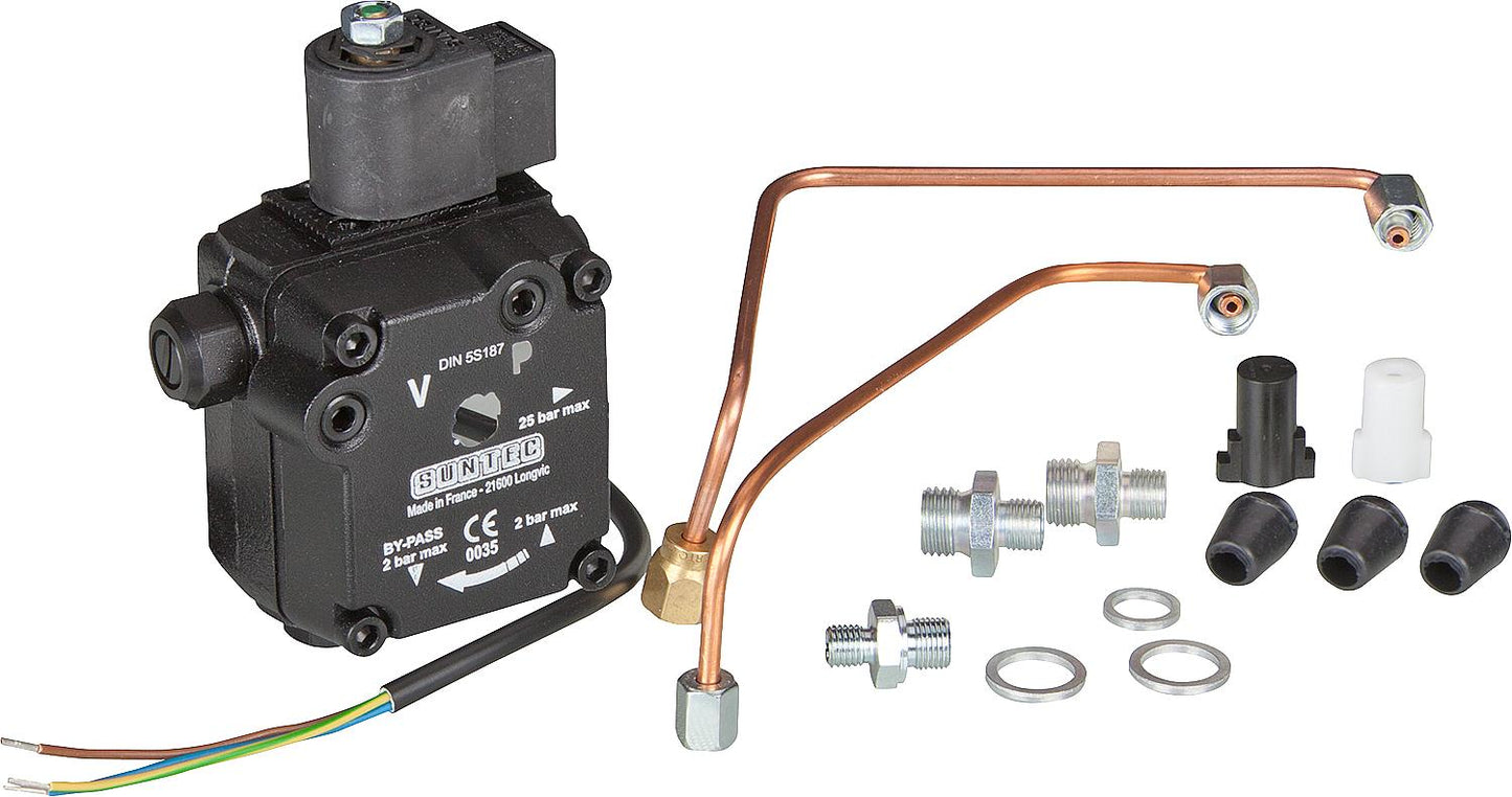 Oil pump ALE 35 C with coupling and pressure pipe Giersch 47-90-22503