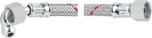 Oil hose with 3/8" union nuts on both ends, one end with a 90° elbow, 750 mm long. Intercal, Convair