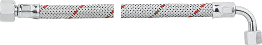 Oil hose with 3/8" union nut on one side, 90° bend with SR 8LLR l=1000 on the other, Herrmann HL50, Giersch