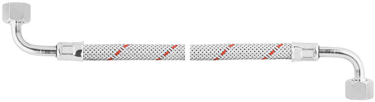Oil hose, both sides 3/8" union nut - 90° (S-shape), l=1150 mm for Buderus