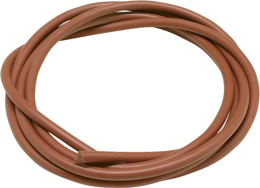 Red silicone ignition cable, Ø 7 mm, sold by the meter