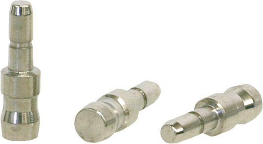 Plug adapter for ignition cables, one side 6.3 mm plug connection, the other 4 mm