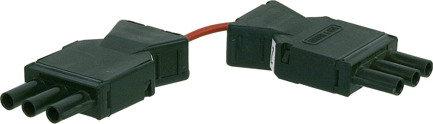 Zwischenstecker 3-polig 240 200 1202/2 z.B. für Weisshaupt