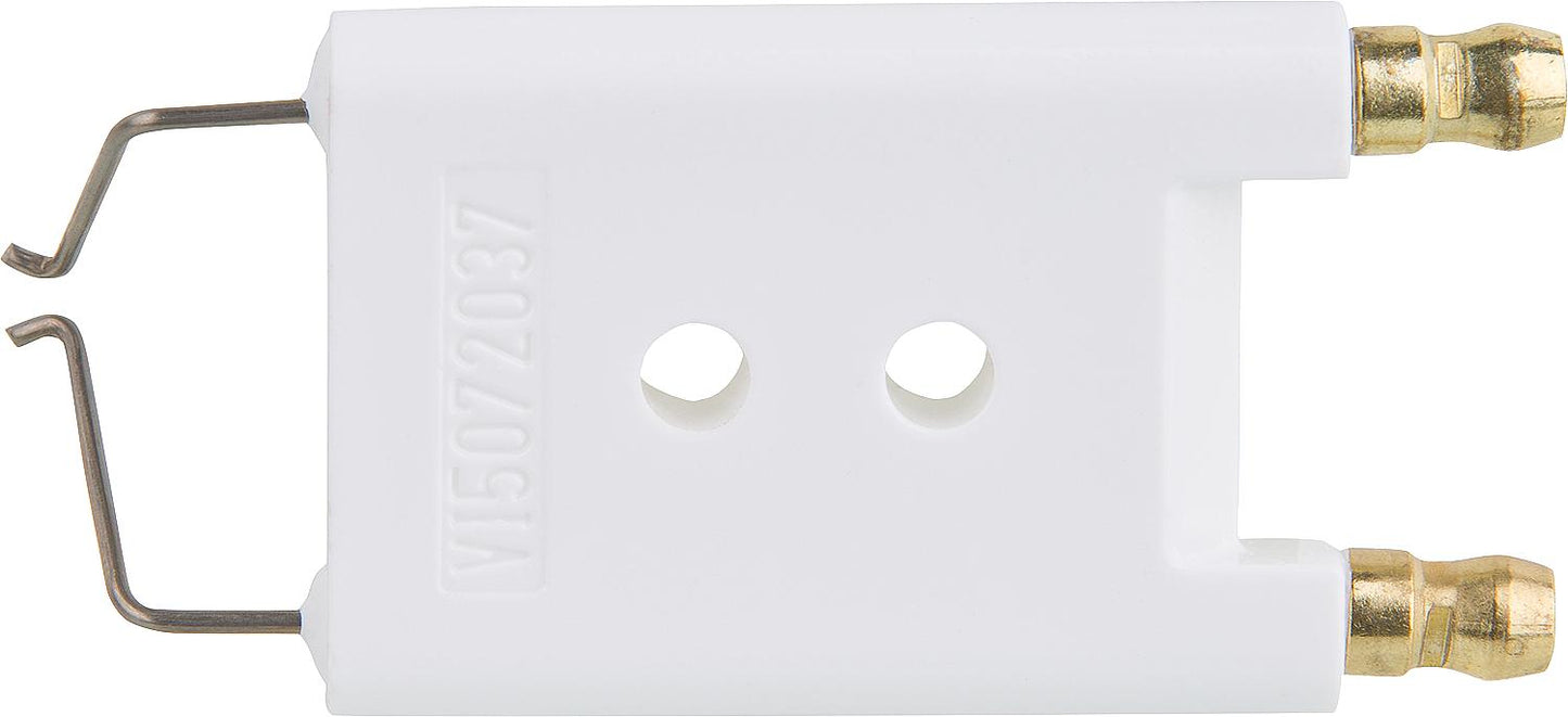 Double ignition electrode for Viessmann Unit, 7810142 yellow flame burner up to year of manufacture 1992
