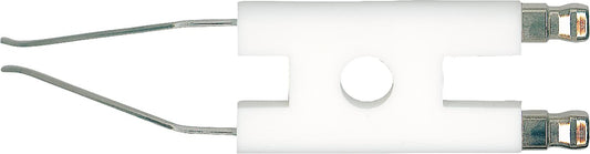Électrode d'allumage double compatible avec Elco EK 01.3 L-NH, ELO1A27H, connexion Eco-Plus 6,3 mm. 110.001.86