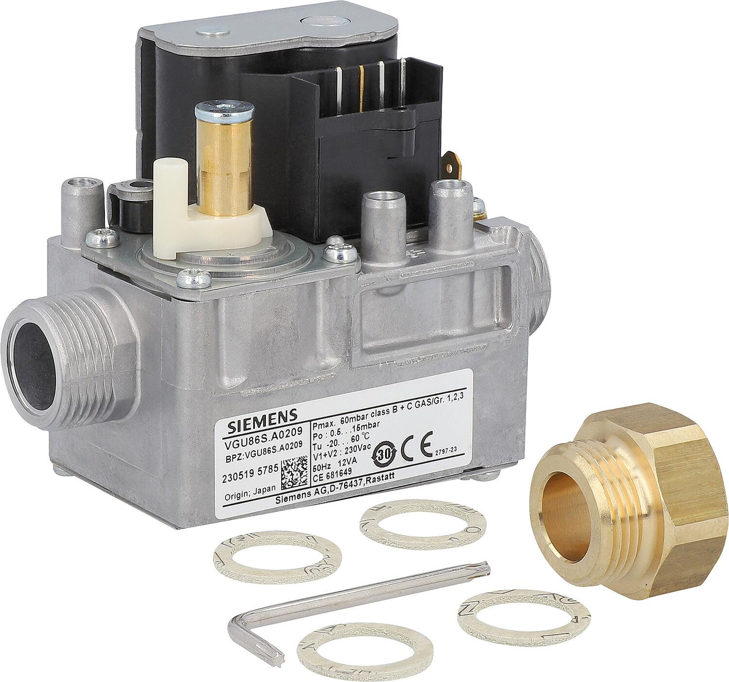 Vanne combinée gaz Brötje 7727679