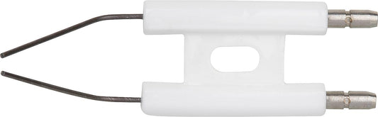 Électrode d'allumage double pré-cintrée