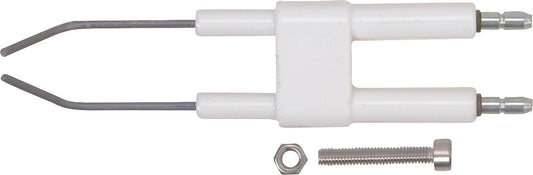 Électrode d'allumage double compatible avec Giersch GB100.20/.25, kit de montage inclus.