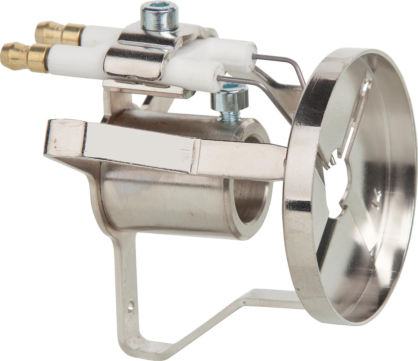 Complete baffle plate with twin electrode, Giersch 41-90-22205