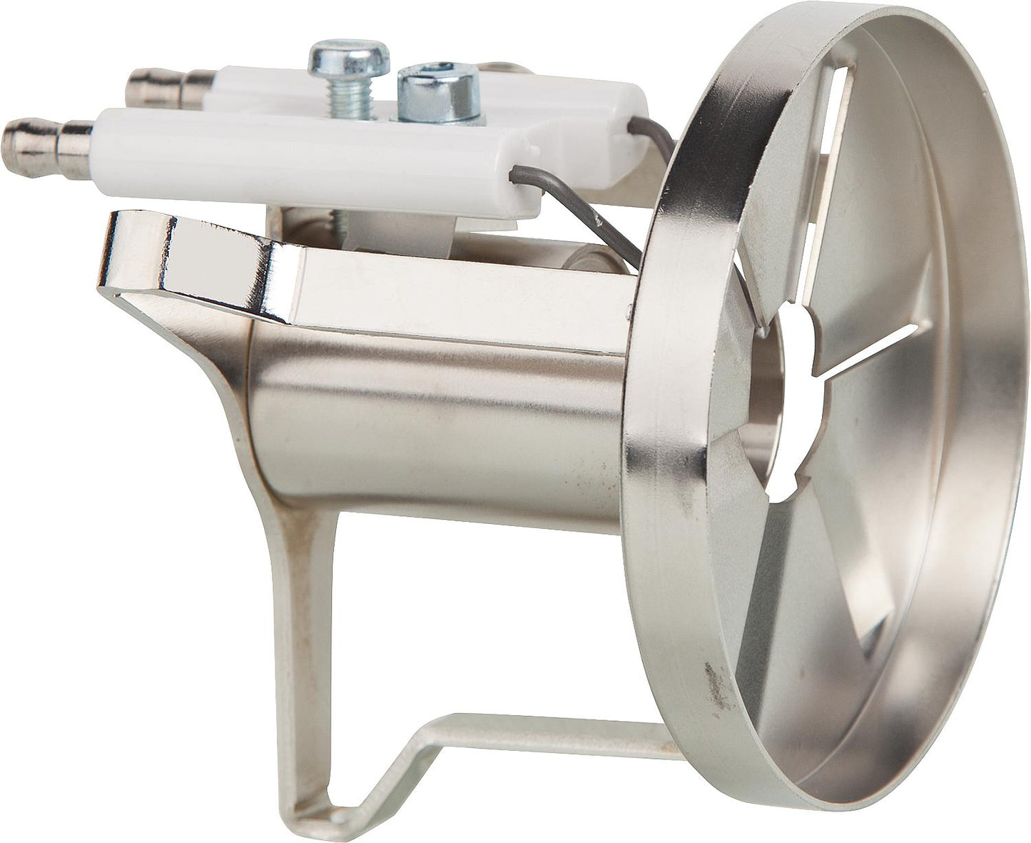 Complete baffle plate with twin electrode, Giersch 32-90-10143