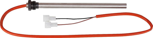 Glow plug for pellet stove 10x170mm with 3/8" screw nipple, total length: 179mm, 230V, 300 watts