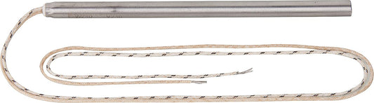Glow plug for pellet stove 9.52x174mm without screw nipple 230V, 280 watts