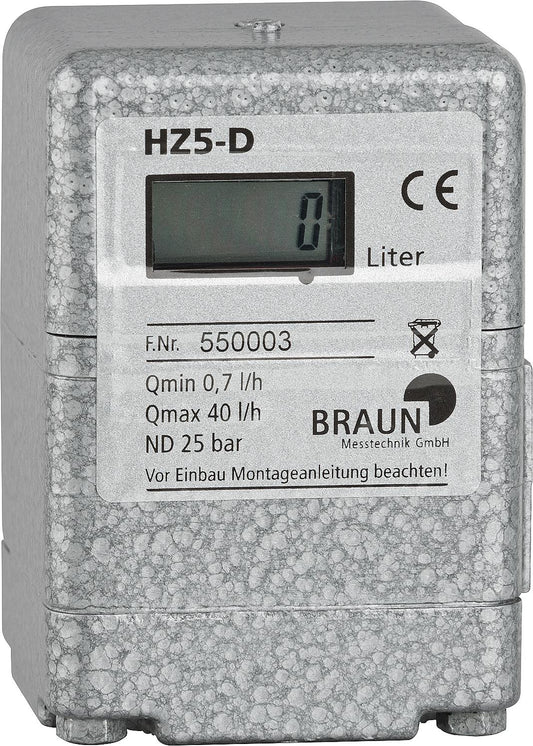 Ölzähler Typ HZ 5 D und HZ 5 DR