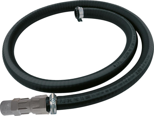 EPDM suction hose DN20 (3/4"), 20mm, 1.5 meters for AdBlue, including suction valve
