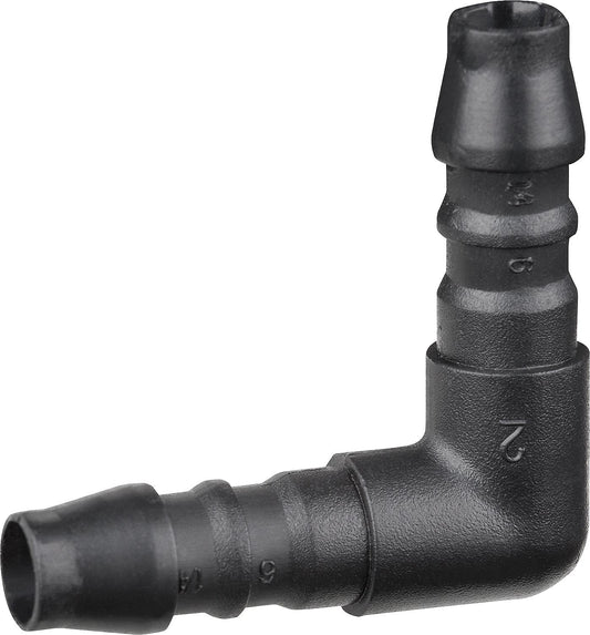 Bogen 90° Kunststoff Ø aussen 6 mm, VPE = 5 Stück