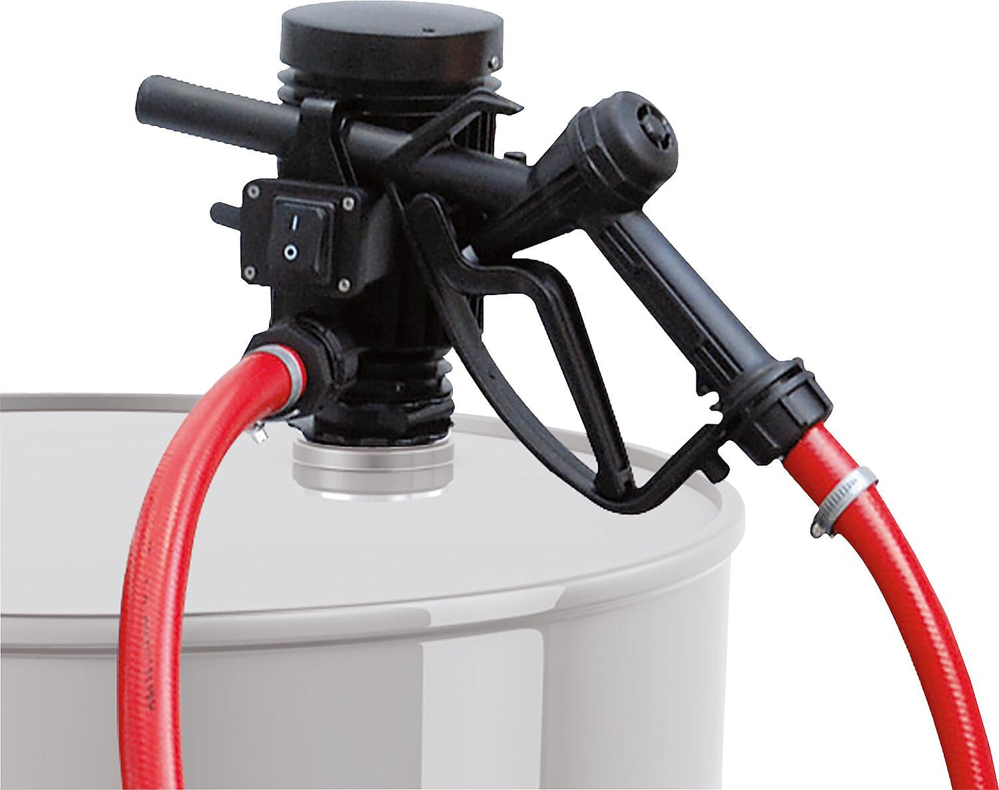 Piusi Pico electric barrel pump set with manual dispensing valve