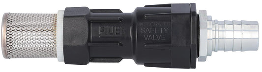 Foot valve DN25 (1") with suction strainer/microfilter