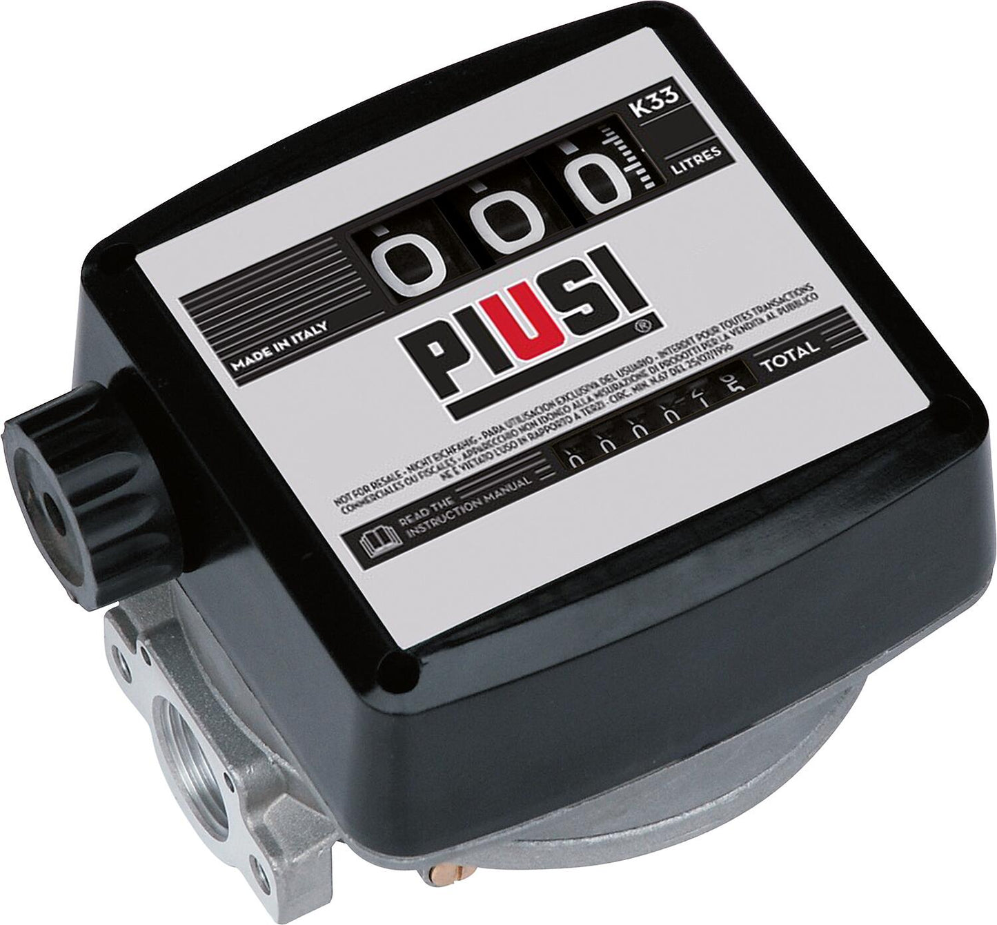 Piusi K33 mechanical flow meter
