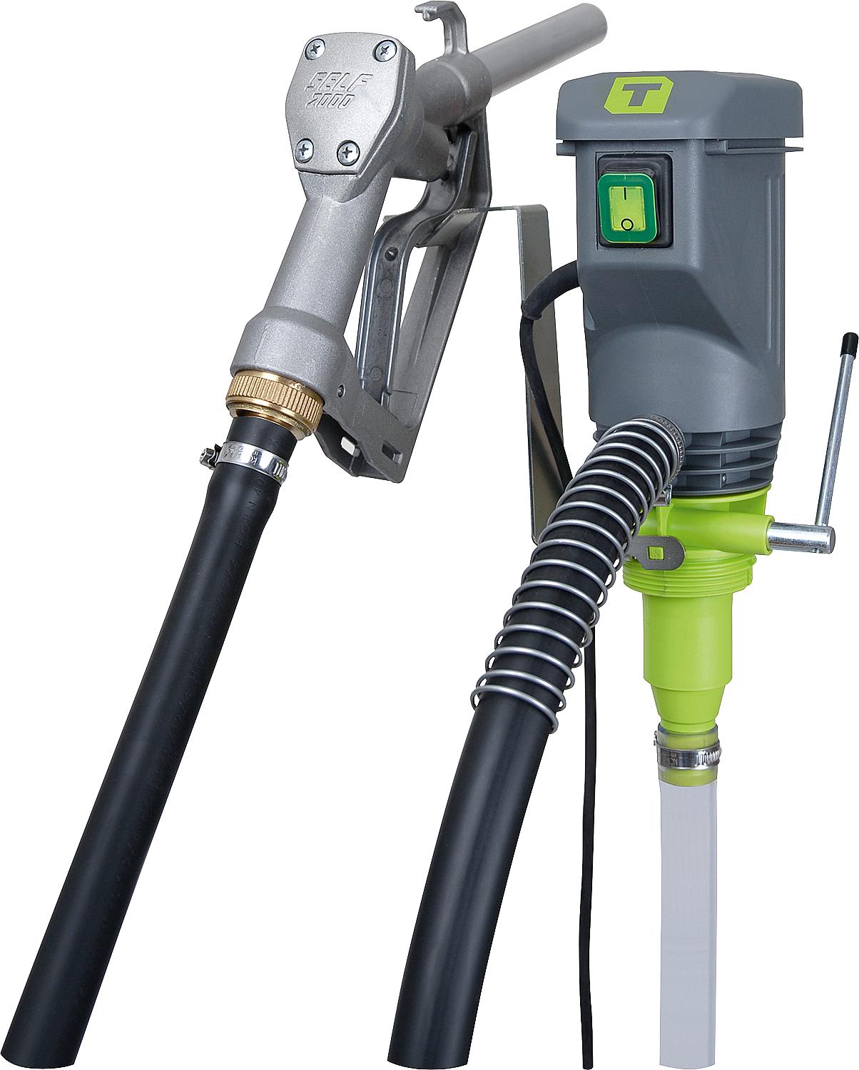 W40 electric pump TECALEMIT standard tap nozzle 230V output approx. 40l/min.