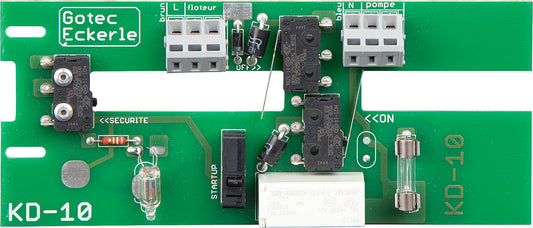 Schalttafel für Eckerle KD10, Ref. Nr. 9301011879