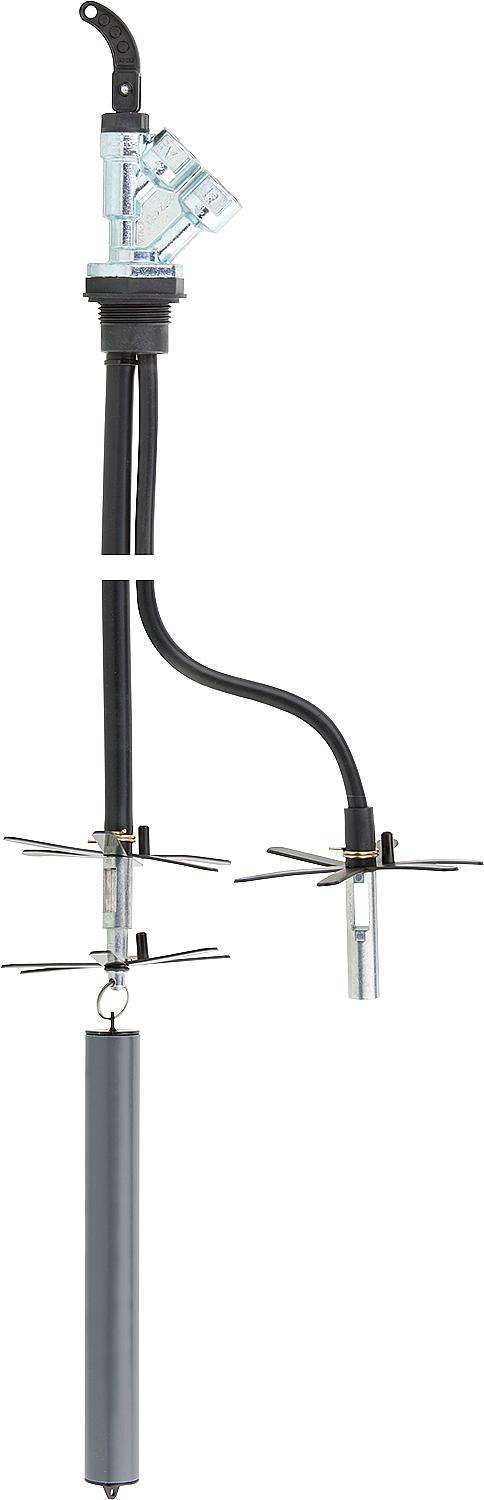 Tank extraction fitting VTK-3D 3/8" IG DN10 with backflow preventer and measuring line