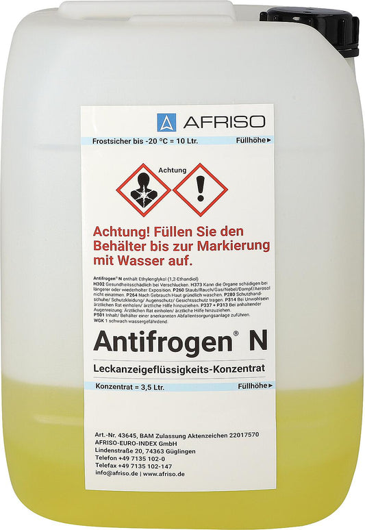 Leckflüssigkeitskonzentrat 10 l Kanister mit 3,5 l Antifrogen
