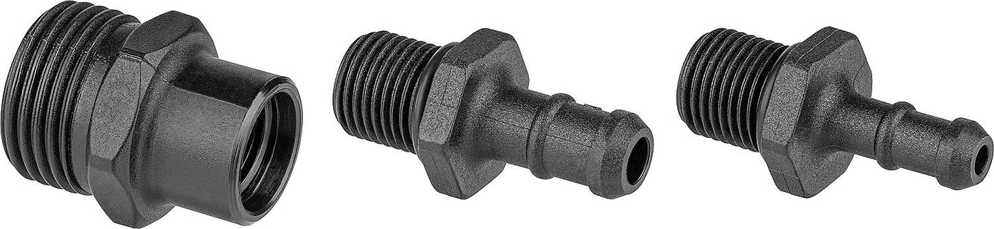 Plastic hose nozzle set
