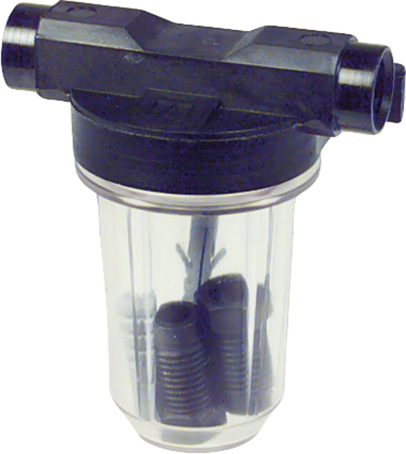 Condensate vessel KG 2 connections universal for hose or pipe with 6 mm outer diameter