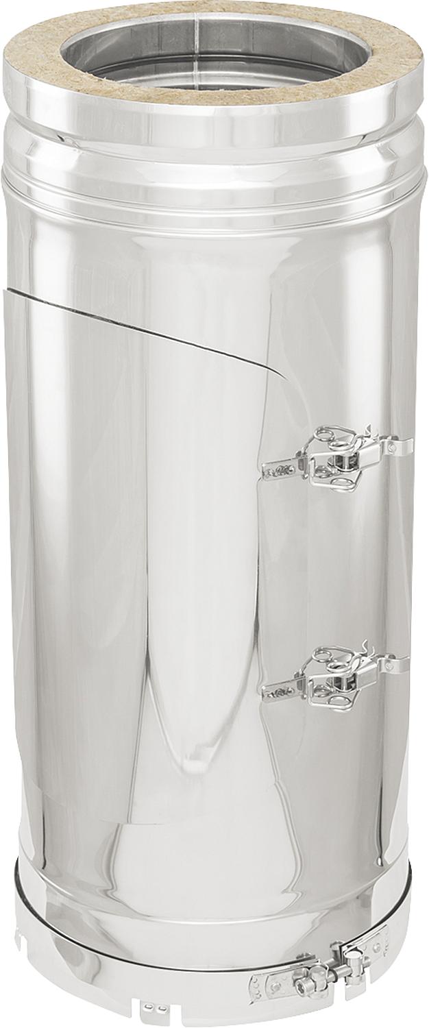 Double-walled exhaust system cleaning element, top DN 113, for negative pressure operation