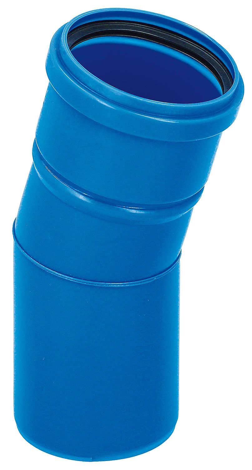 CondensBlue single-walled bend, 15° DN 60