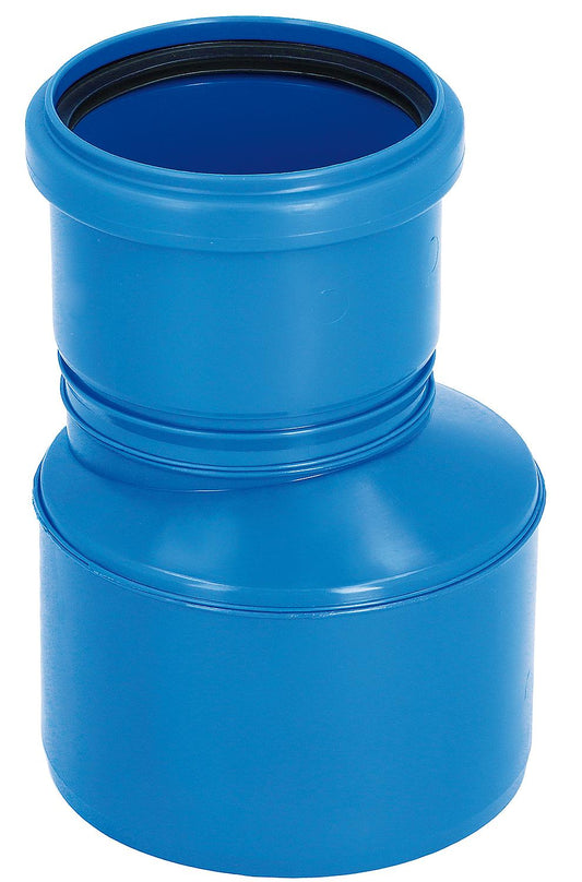 CondensBlue eccentric single-walled reducer DN 110 x DN 81