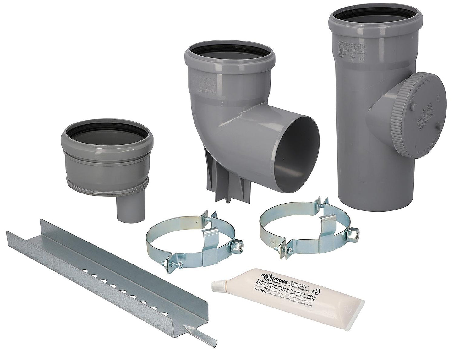 CondensBlue shaft base for multiple occupancy DN 110 x DN 40