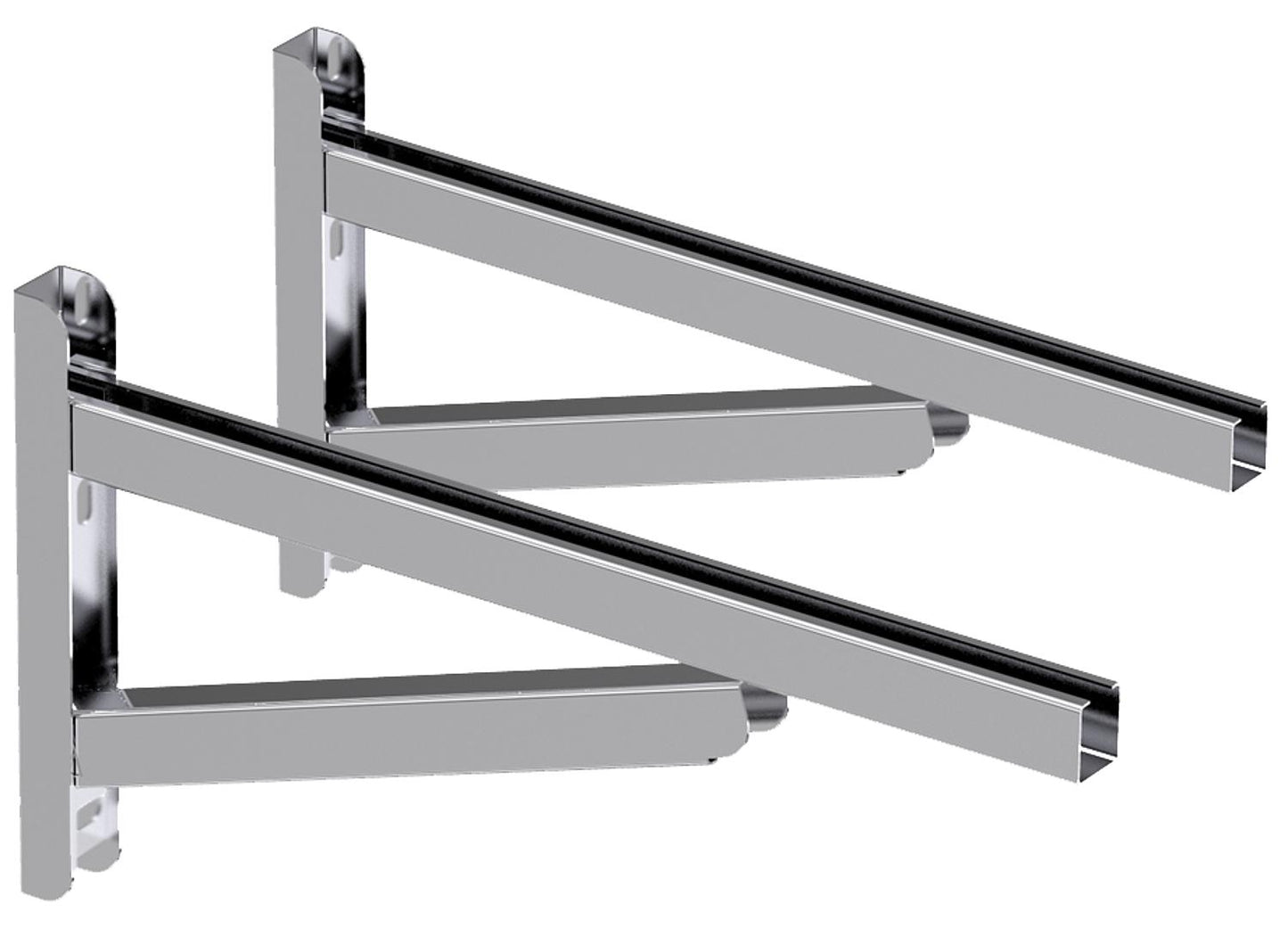 Exterior wall bracket CondensBlue VA for T-piece with air intake 620mm