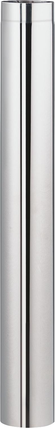 Stainless steel exhaust pipe set 130mm 3 x 1 m