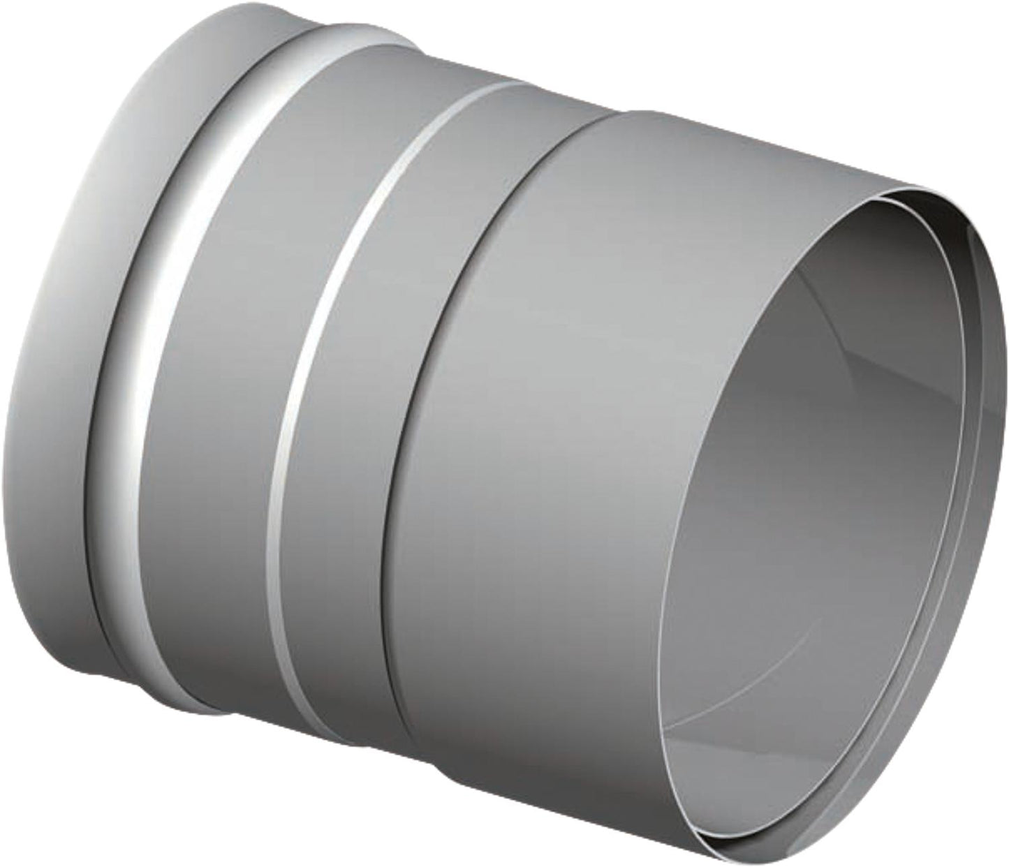 Double wall sleeve for flue pipe D 130 max. wall thickness 2.0 mm