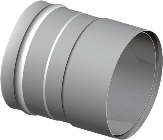 Double wall sleeve for flue pipe D 130 max. wall thickness 2.0 mm