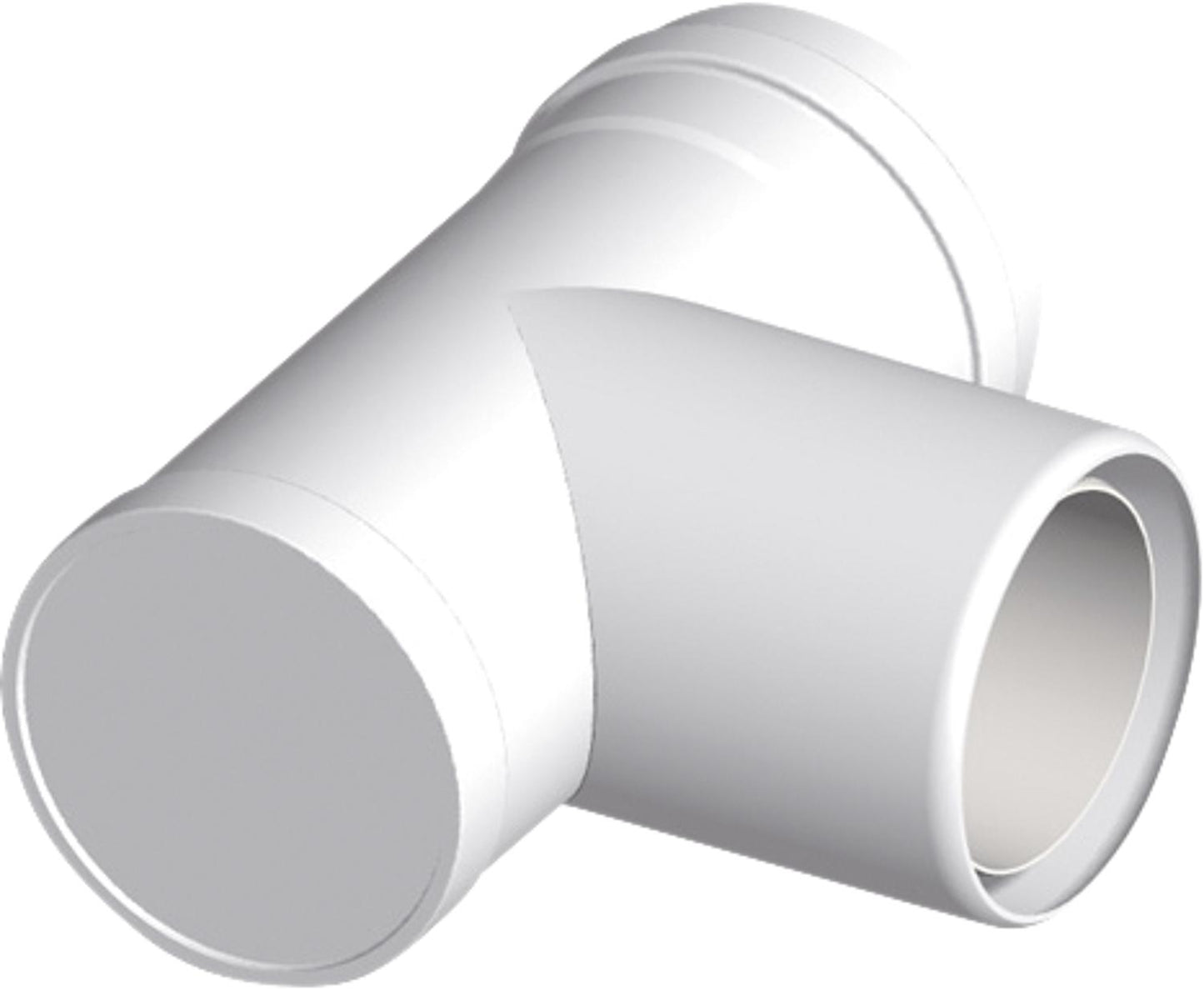 Pièce d'inspection du système d'échappement en plastique 87° 60/100