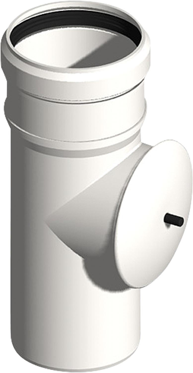 Plastic exhaust system inspection pipe - DN 60