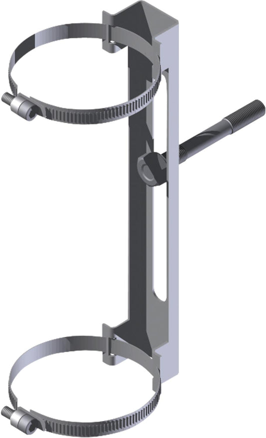 Plastic exhaust system mounting kit for control pipe in flexible duct - DN 60