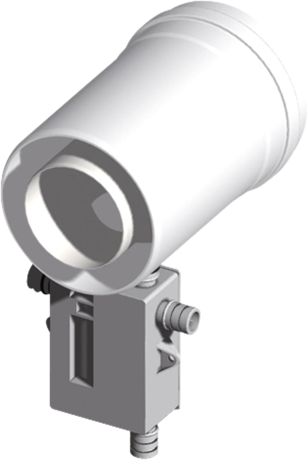 Plastic exhaust system condensate drain, vertical and horizontal with siphon DN 60/100