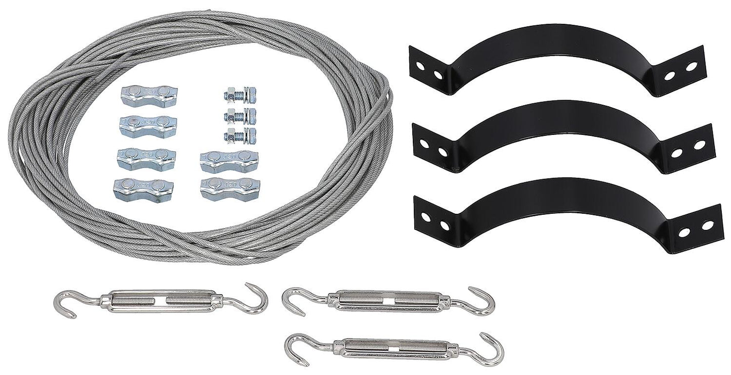 Tension clamp for roof extension, for type nano and type XXs, red